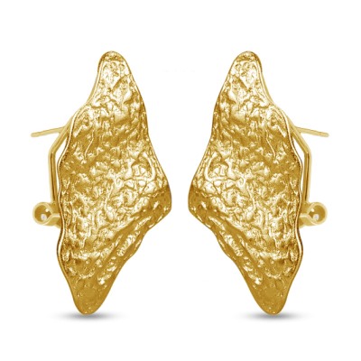 Серьги (покрытие матовое золото)