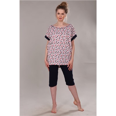 Пижама женская с бриджами ТК-275