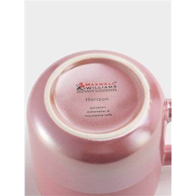 Кружка, 350 мл, тёмно-розовая, Горизонт