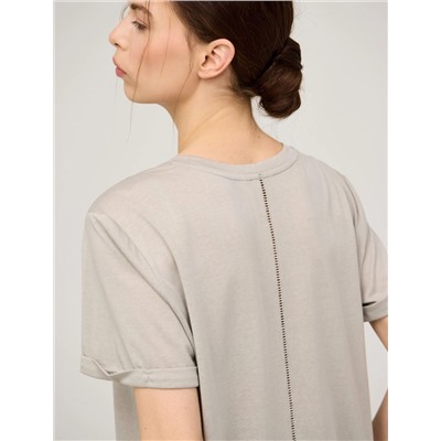 Серая футболка "Мережка"