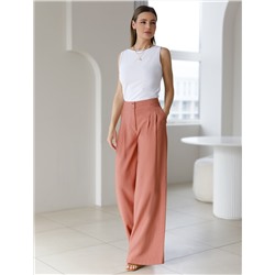 Брюки-палаццо из плотного лиоцелла