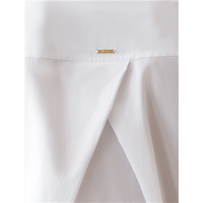 Укороченная блузка из эластичного хлопка