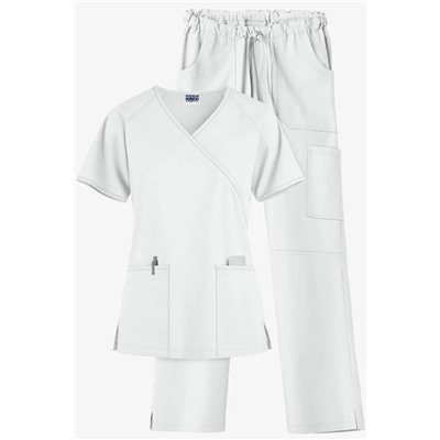 Strictly Scrubs Women's 8 - Pocket Cargo Scrub Set