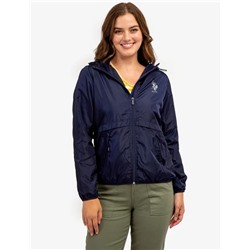 HOODED ZIP FRONT WINDBREAKER