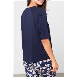 Футболка Badi темно- синяя