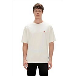 Bad Bear, Day Dream 0 Yaka Erkek Tshirt - Krem