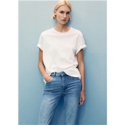 Jeans Fiona flare tiro medio