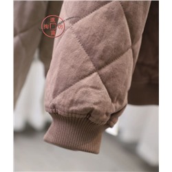 Женская стеганная куртка бомбер свободного кроя  H&*M