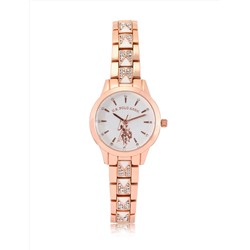 LADIES EMBELLISHED DECO ANALOG WATCH