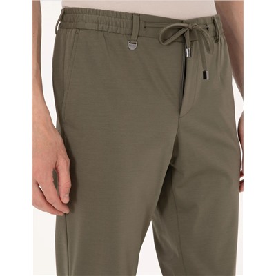 Yeşil Ex. Slim Fit Kumaş Pantolon