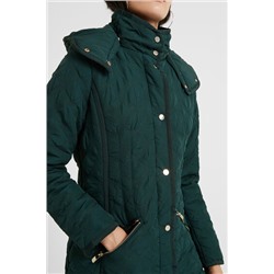 Abrigo acolchado capucha