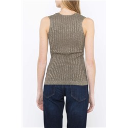 Camiseta de tirantes Caqui
