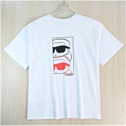 Мужская хлопковая футболка КАР*Л 😎