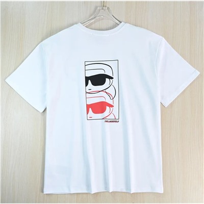 Мужская хлопковая футболка КАР*Л 😎