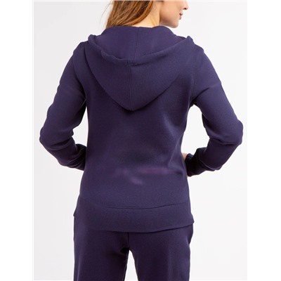 FLEECE FULL ZIP LOGO HOODIE