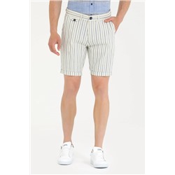 Erkek Lacivert Dokuma Şort