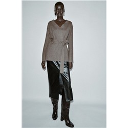 CHAQUETA PUNTO CINTURÓN