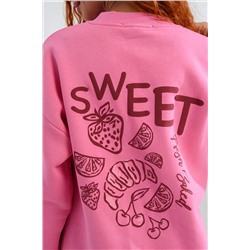 8572 женский свитшот оверсайз