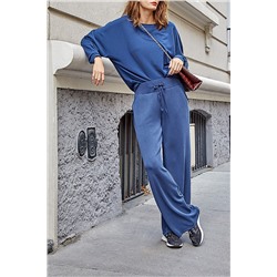 Футболка оверсайз Juna Синяя