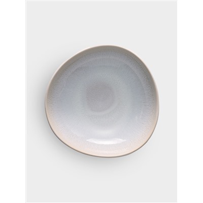 Салатник, 17х5 см, 600 мл, керамика, бежевый, в крапинку, North Organic