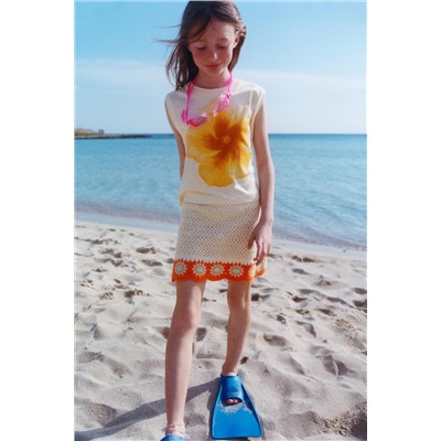 FLORAL PRINT VEST TOP