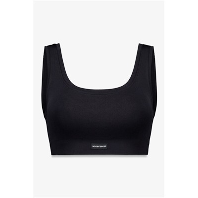 Top reversible LOVELY  sin costuras negro