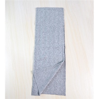 Комплект из трех предметов. Зимний теплый вязаный шарф, шапка и перчатки без пальцев