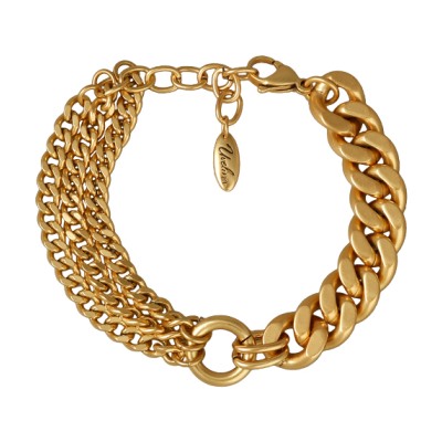 Браслет (покрытие античное золото) 19-22см