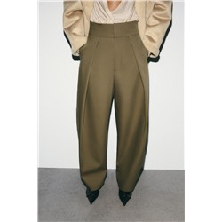 BALLOON TROUSERS WITH PLEATS