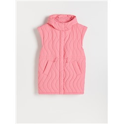 Weste mit dekorativer Steppung