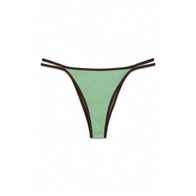 Braga bikini basileña tira verde