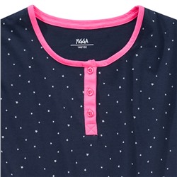 Mädchen Onesie mit Neon-Details