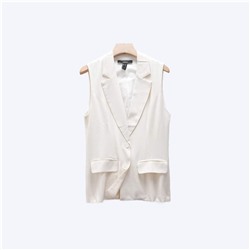 Женский жилет из смесового льна и вискозы  ФОРЕВЕ*Р 21