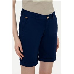 Kadın Lacivert Dokuma Şort