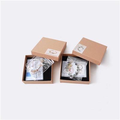 Двойной браслет из натурального камня