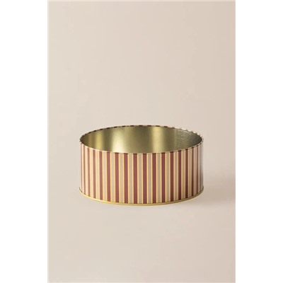 Louise Yuvarlak Metal Kutu Orta