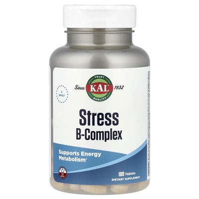 KAL, Stress B Complex, 100 таблеток