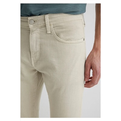 Mavi James Ekru Comfort Gabardin Pantolon 0042431024