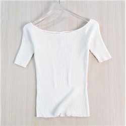 Трикотажная кофта с коротким рукавом Н*М