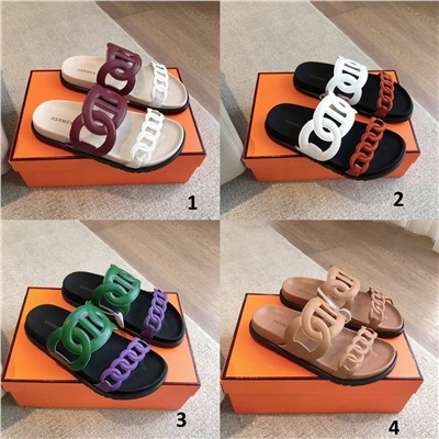 Шлепки  24 цвета ГЕРМЕ*С