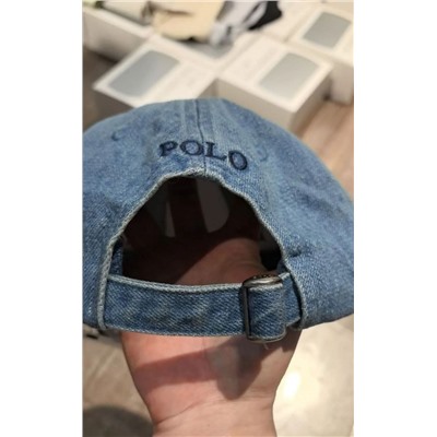 Бейсболка унисекс из денима  RALPH LAURE*N ОРИГИНАЛ!