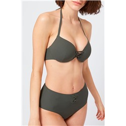 Sujetador de biquini push-up Volver Caqui