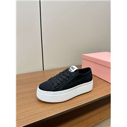 Женские кеды на высокой подошве Mi*u Mi*u