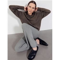 Pullover aus weichem Strickstoff