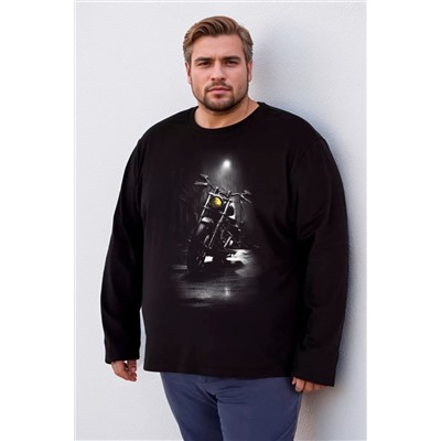 8533 футболка с дл.рукавом мужская