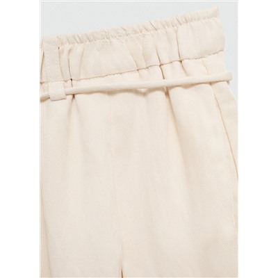 Pantalón lyocell recto