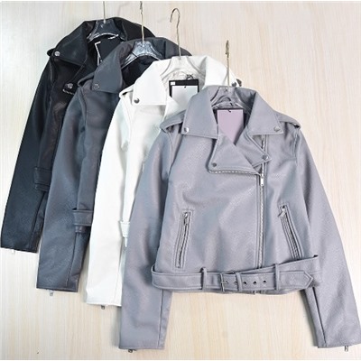 Женская куртка из мягкой искусственной кожи