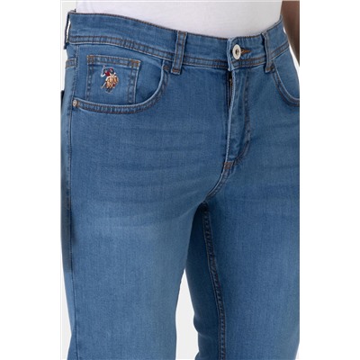Erkek Açık Mavi Jean Pantolon