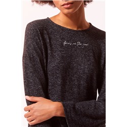 Футболка Illan антрацит под мрамор