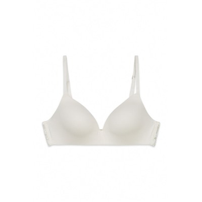 Sujetador triangular modal y encaje blanco CHARMING